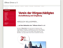 Tablet Screenshot of offene-ohren.com